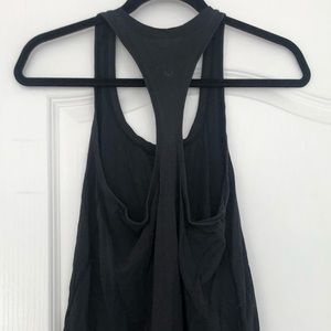 Black Lululemon Razorback Tank Top